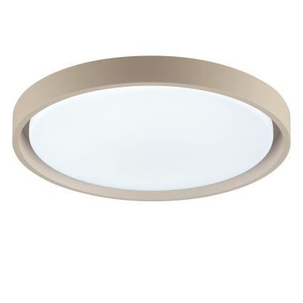 Brilliant - Dimbare LED-plafondlamp SANOZ LED/24W/230V 3000-6500K Ø 41 cm beige + afstandsbediening