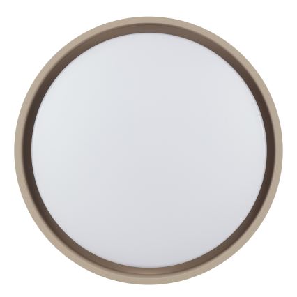 Brilliant - Dimbare LED-plafondlamp SANOZ LED/24W/230V 3000-6500K Ø 41 cm beige + afstandsbediening