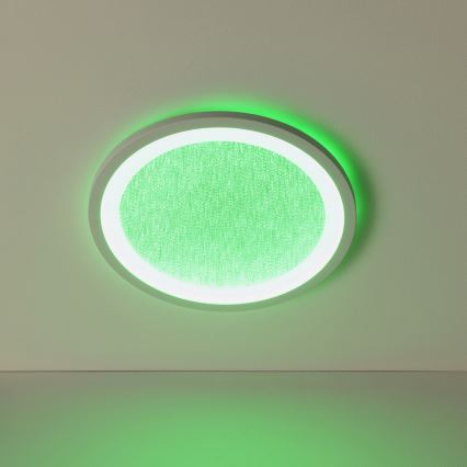 Brilliant - LED RGBW Dimbare plafondlamp TANIDA LED/22W/230V 3000-6500K+ afstandsbediening