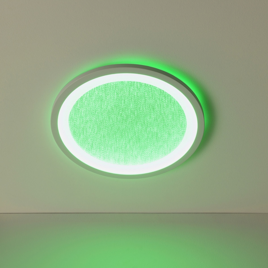 Brilliant - LED RGBW Dimbare plafondlamp TANIDA LED/22W/230V 3000-6500K+ afstandsbediening