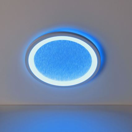 Brilliant - LED RGBW Dimbare plafondlamp TANIDA LED/22W/230V 3000-6500K+ afstandsbediening