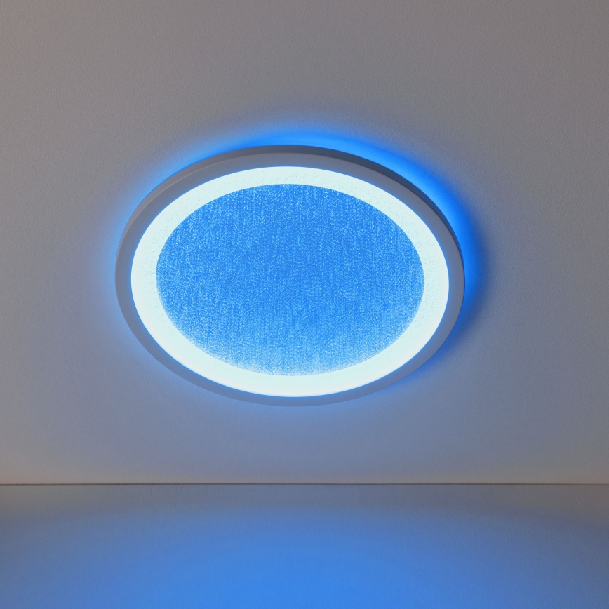 Brilliant - LED RGBW Dimbare plafondlamp TANIDA LED/22W/230V 3000-6500K+ afstandsbediening