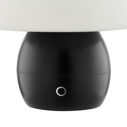 Brilliant - LED-dimbare oplaadbare aanraaktafellamp DUPIS LED/2W/5V 2700K 1800 mAh zwart