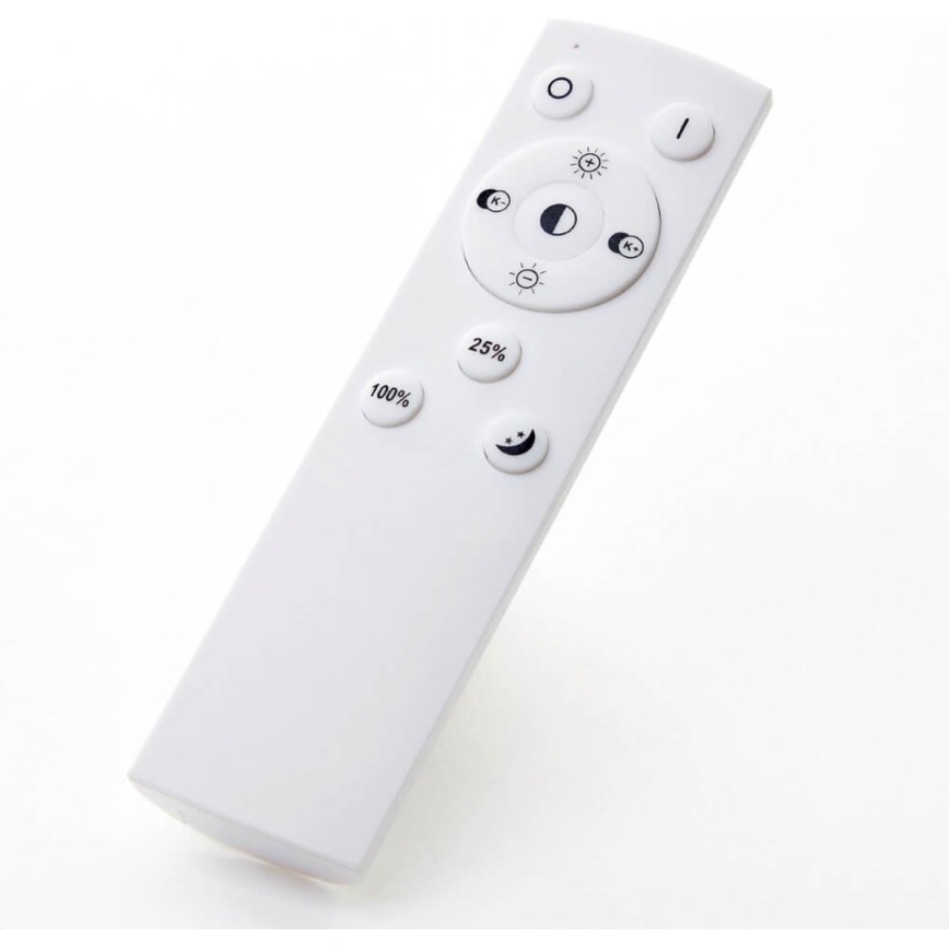 Brilliant - Dimbare plafondlamp AYDIN LED/34W/230V 3000-6500K zwart + afstandsbediening