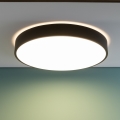Brilliant - Dimbare plafondlamp SLIMLINE LED/60W/230V 3000-6500K Ø 49 cm zwart + afstandsbediening