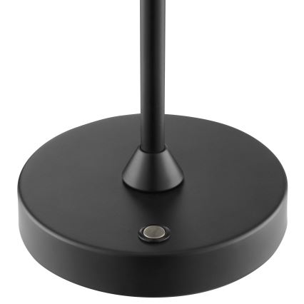 Brilliant - LED-dimbare oplaadbare tafellamp voor buiten met aanraakbediening ELORA LED/2,5W/5V 2700K 2600 mAh IP44 zwart