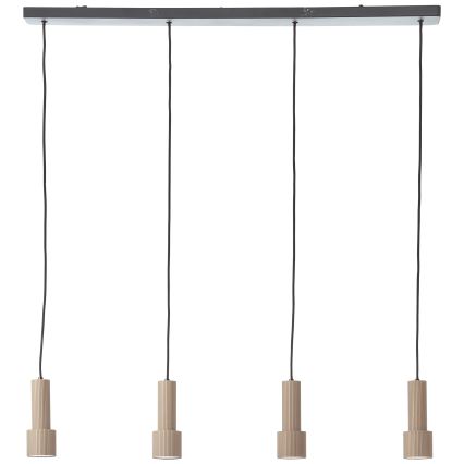 Brilliant - Hanglamp aan een koord CADIZ 4xGU10/10W/230V brons