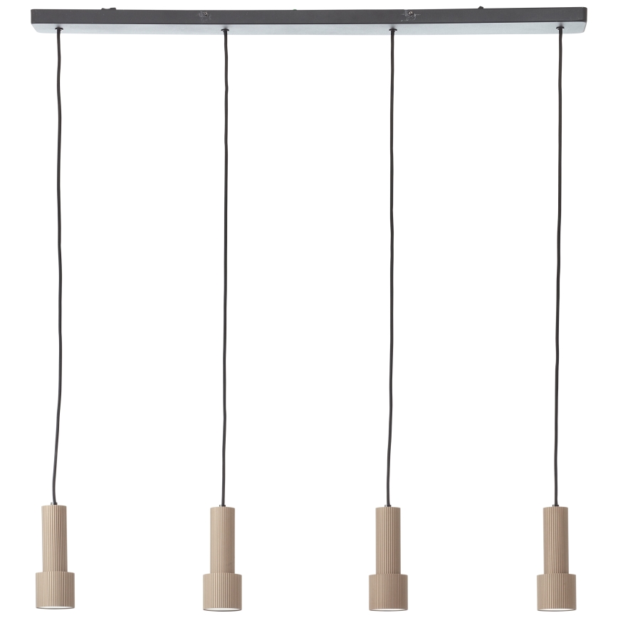 Brilliant - Hanglamp aan een koord CADIZ 4xGU10/10W/230V brons