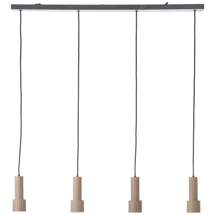 Brilliant - Hanglamp aan een koord CADIZ 4xGU10/10W/230V brons