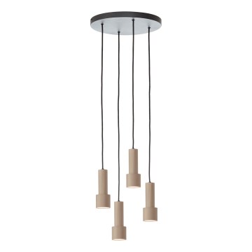 Brilliant - Hanglamp aan een koord CADIZ 4xGU10/10W/230V diameter 35 cm brons