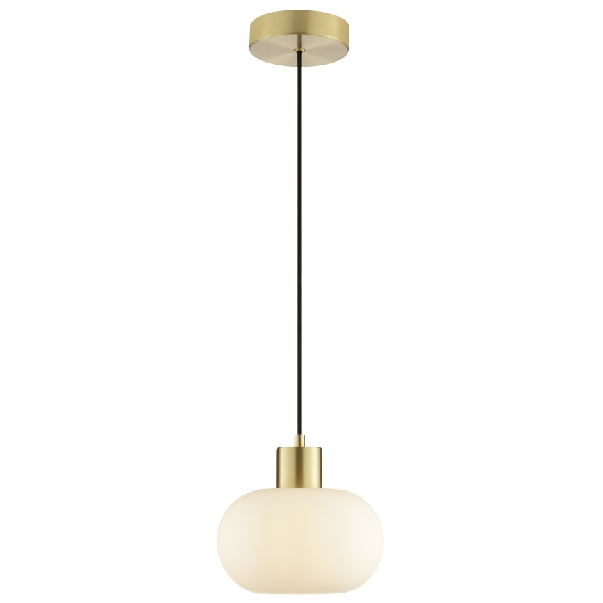 Brilliant - Hanglamp aan snoer FANNY 1xE27/20W/230V Ø 22 cm messing