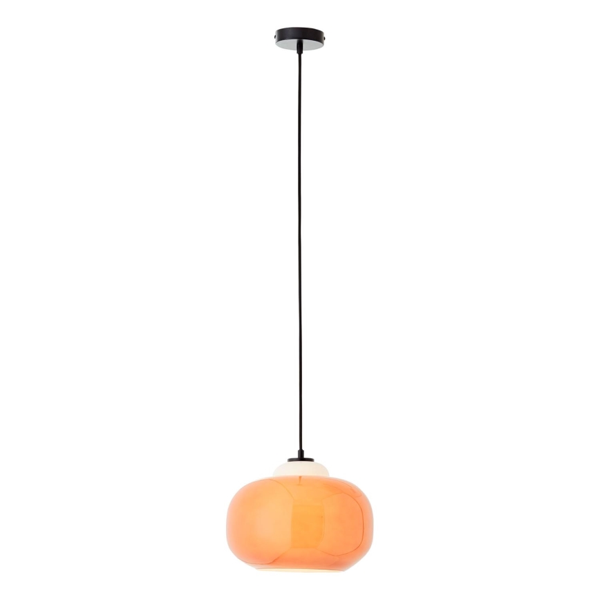 Brilliant - Hanglamp met snoer BLOP 1xE27/60W/230V oranje
