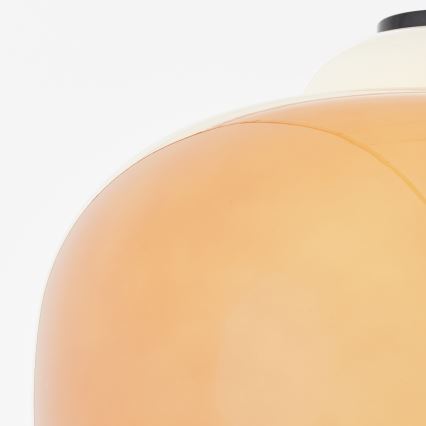 Brilliant - Hanglamp met snoer BLOP 1xE27/60W/230V oranje