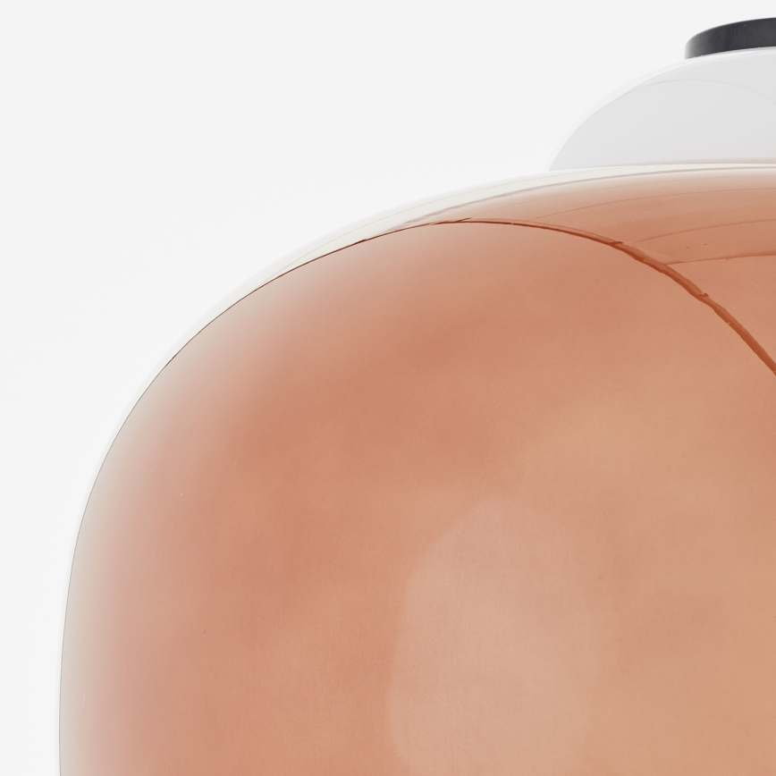 Brilliant - Hanglamp met snoer BLOP 1xE27/60W/230V oranje