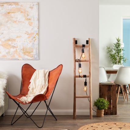 Brilliant - Lampadaire LADDER 3xE27/42W/230V - FSC certifié