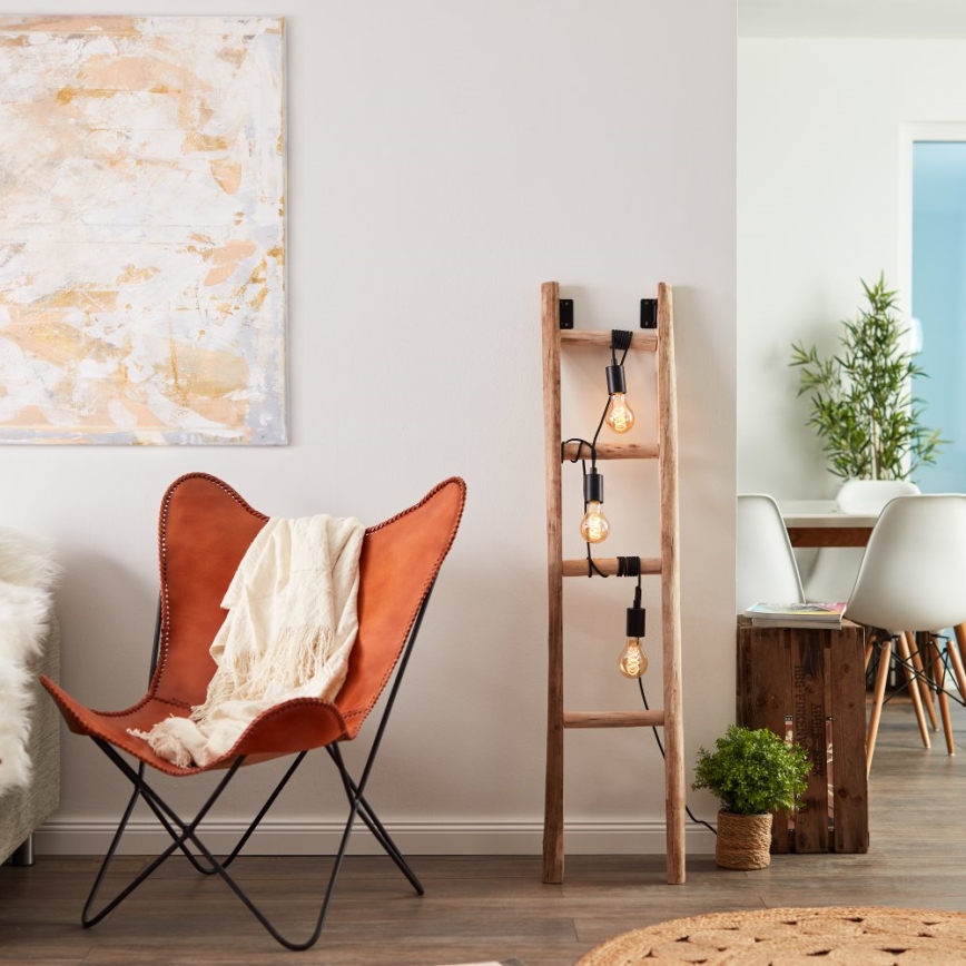Brilliant - Lampadaire LADDER 3xE27/42W/230V - FSC certifié