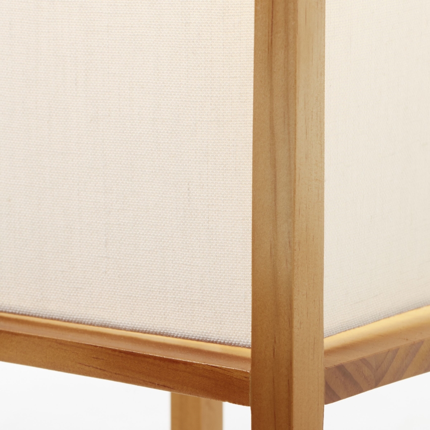 Brilliant - Lampadaire SEASIDE 2xE27/40W/230V blanc/marron