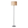 Brilliant - Lampadaire WIMEA 1xE27/52W/230V noir/beige