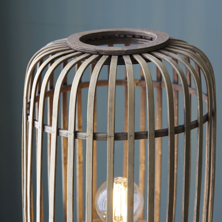 Brilliant - Lampadaire WOODROW 1xE27/60W/230V bambou