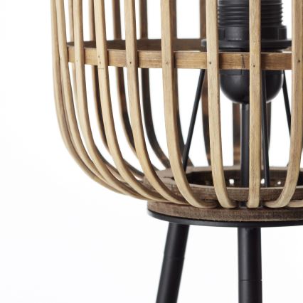 Brilliant - Lampadaire WOODROW 1xE27/60W/230V bambou