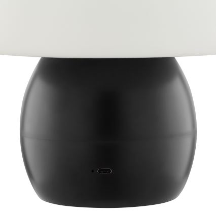 Brilliant - Lampe de table LED tactile rechargeable et dimmable DUPIS LED/2W/5V 2700K 1800 mAh noire