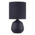 Brilliant - Lampe de table AUREA 1xE14/20W/230V noire
