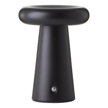 Brilliant - Lampe de table d'extérieur tactile LED dimmable MUFFIN LED/3W/5V USB 2600 mAh IP44 noire
