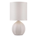 Brilliant - Lampe de table DUNE 1xE14/20W/230V blanche
