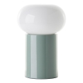 Brilliant - Lampe de table KNUT 1xE27/25W/230V vert/blanc