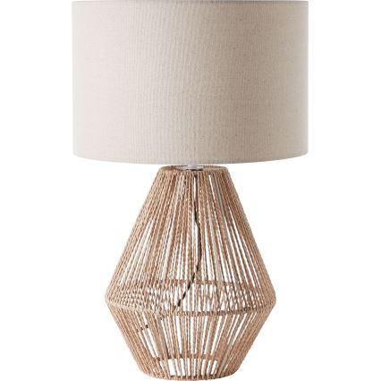 Brilliant - Lampe de table LARAINE 1xE27/42W/230V beige