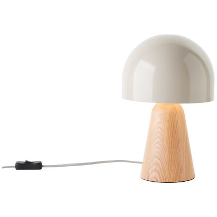 Brilliant - Lampe de table NALAM 1xE14/40W/230V beige/frêne - FSC certifié