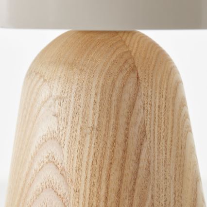 Brilliant - Lampe de table NALAM 1xE14/40W/230V beige/frêne - FSC certifié