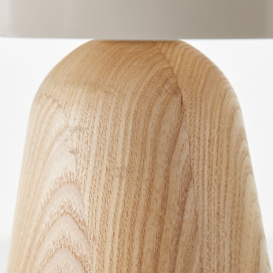 Brilliant - Lampe de table NALAM 1xE14/40W/230V beige/frêne - FSC certifié