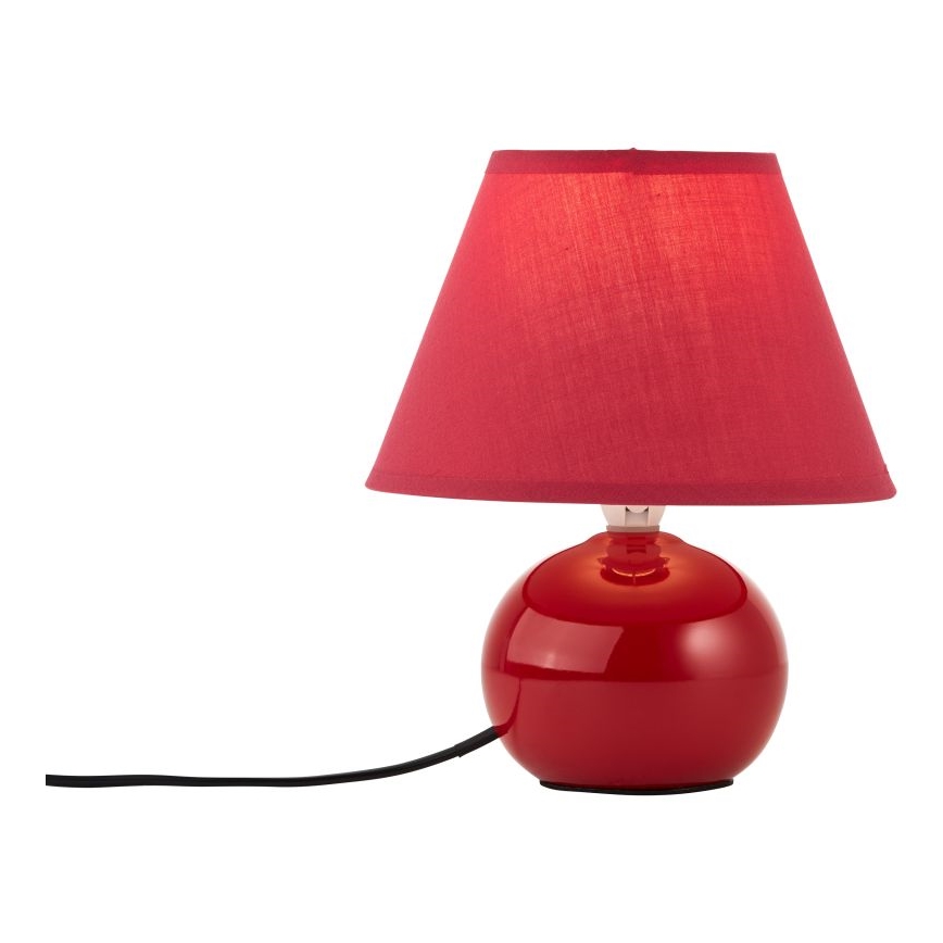 Brilliant - Lampe de table PRIMO 1xE14/40W/230V céramique/rouge