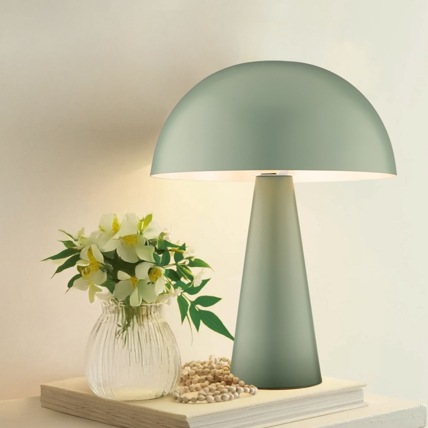 Brilliant - Lampe de table SIGRUN 1xE14/28W/230V vert