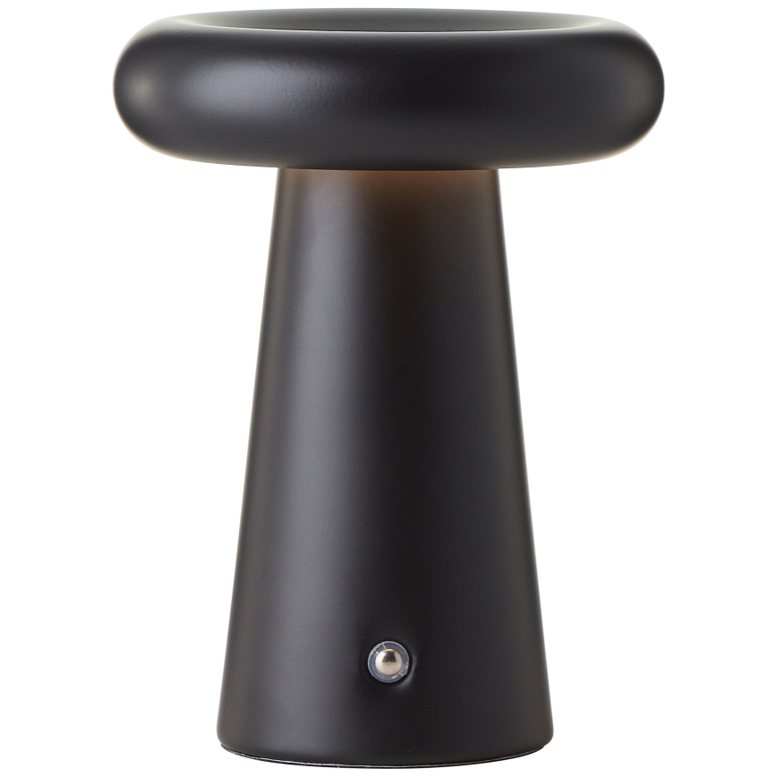 Brilliant - LED à intensité variable tactile extérieur lampe de table MUFFIN LED/3W/5V USB 2600 mAh IP44 noir