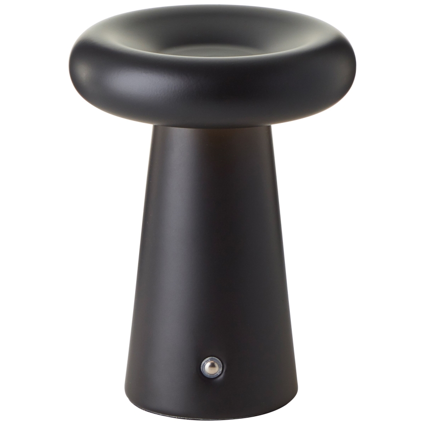 Brilliant - LED à intensité variable tactile extérieur lampe de table MUFFIN LED/3W/5V USB 2600 mAh IP44 noir