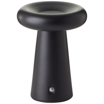 Brilliant - LED à intensité variable tactile extérieur lampe de table MUFFIN LED/3W/5V USB 2600 mAh IP44 noir