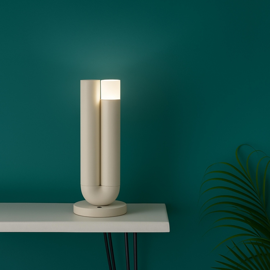 Brilliant - Lampe de table LED d'extérieur tactile rechargeable à intensité variable SAYU LED/2,5W/5V 2700K 2600 mAh IP44 gris