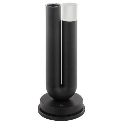 Brilliant - lampe de table d'extérieur LED SAYU dimmable, rechargeable, à commande tactile 2,5W/5V 2700K 2600 mAh IP44 noire