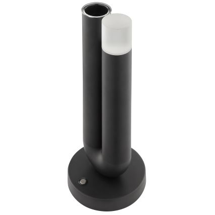 Brilliant - lampe de table d'extérieur LED SAYU dimmable, rechargeable, à commande tactile 2,5W/5V 2700K 2600 mAh IP44 noire