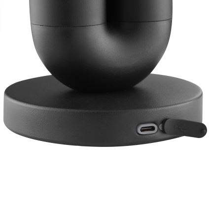 Brilliant - lampe de table d'extérieur LED SAYU dimmable, rechargeable, à commande tactile 2,5W/5V 2700K 2600 mAh IP44 noire