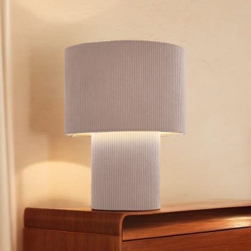 Brilliant - Lampe de table TONY 1xE27/20W/230V crème