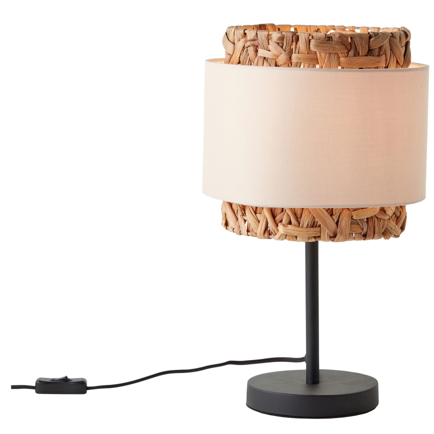 Brilliant - Lampe de table WATERLILLY 1xE27/60W/230V crème