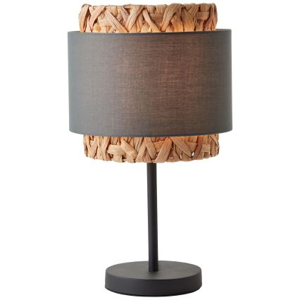 Brilliant - Lampe de table WATERLILLY 1xE27/60W/230V gris