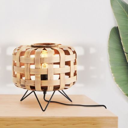 Brilliant - Lampe de table WOODLINE 1xE27/40W/230V bambou