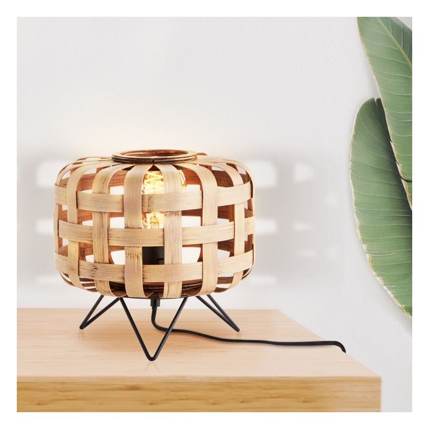 Brilliant - Lampe de table WOODLINE 1xE27/40W/230V bambou