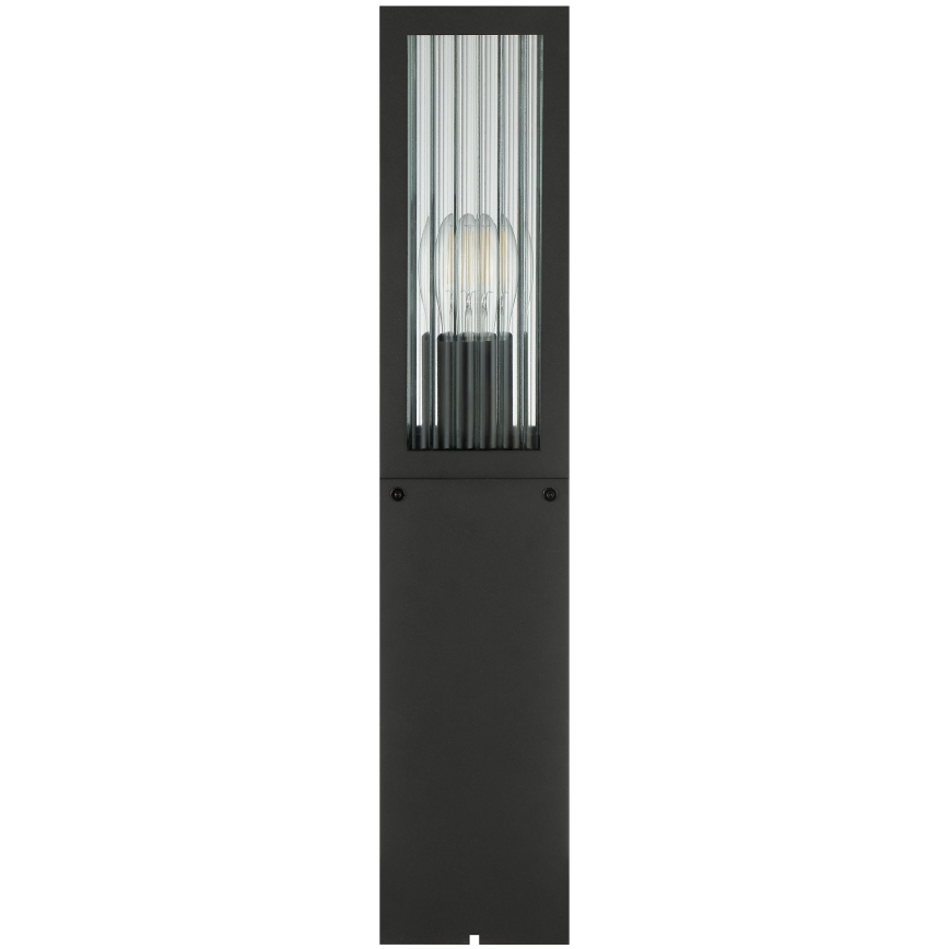 Brilliant - Lampe d'extérieur GETTA 1xE27/20W/230V 50 cm IP44 noire