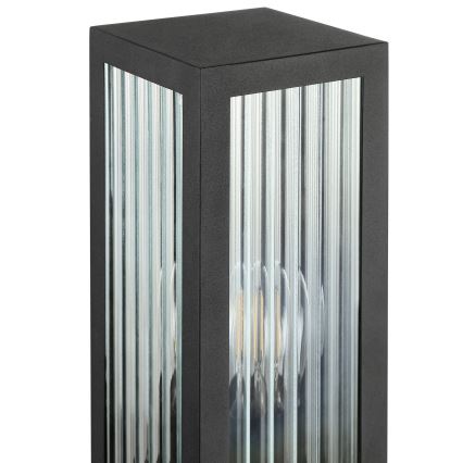 Brilliant - Lampe d'extérieur GETTA 1xE27/20W/230V 50 cm IP44 noire