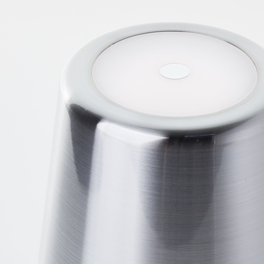 Brilliant - Lampe d'extérieur tactile à intensité variable XAANA LED/4W/5V 3000/4000/6500K 2600 mAh IP44 chrome brillant